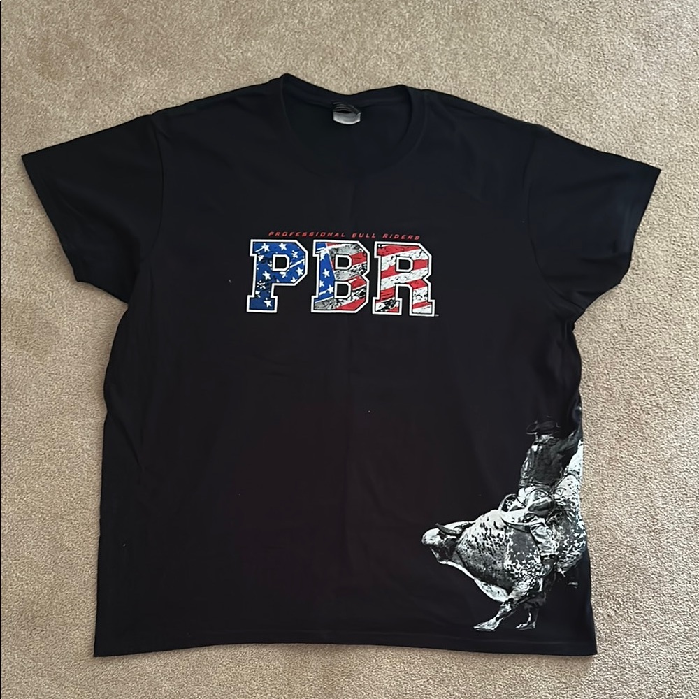 Black PBR Graphic T-Shirt